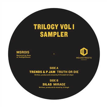 Trends / P Jam / Silas - Trilogy Vol 1 Sampler - Mean Streets