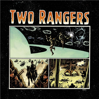 Two Rangers a.k.a. Bukez Finezt & NGHT DRPS - Ghosts & Galaxies [full colour sleeve / 180 grams / orange marbled vinyl] - Next Level Dubstep