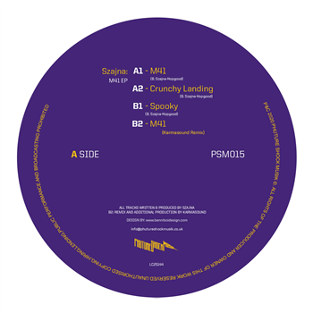 Szajna - M41 EP - Phuture Shock Musik Szajna - M41 EP - Phuture Shock Musik