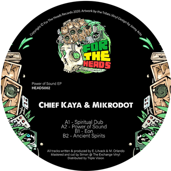 Chief Kaya & MiKrodot - Power Of Sound EP - For The Heads Records