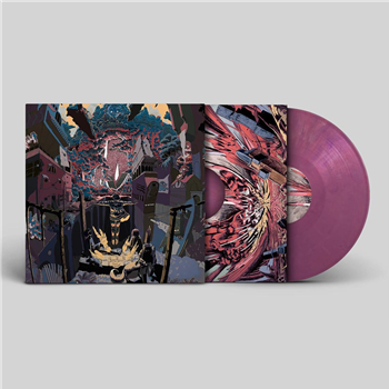 Balatron - Iðavöllur [full colour sleeve / pink marbled vinyl / incl. dl code] - YUKU