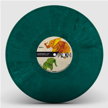 D-Operation Drop / Vale / Babe Roots / Don Fe - Liberation Versions [green marbled vinyl / label sleeve] - Moonshine Recordings