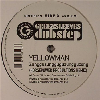 YELLOWMAN - Zungguzungguguzungguzeng (Horsepower Remixes) - Greensleeves Dubstep