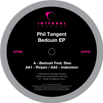 Phil Tangent - Bedouin EP - Integral Records