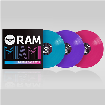 RAMiami Drum & Bass 2015 (3 x 12") - Ram Records