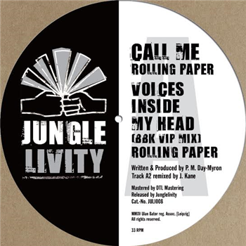 ROLLING PAPER / BONE MAN - CALL ME EP - Junglelivity