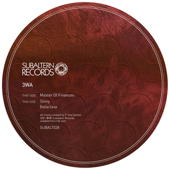 3WA - Master Of Finances EP - Subaltern Records