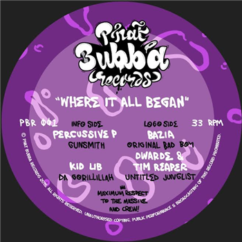 Where It All Began - Phat Bubba - VA - EP - Phat Bubba Records