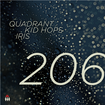Quadrant, Kid Hops & Iris - 206 LP sampler - Commercial Suicide