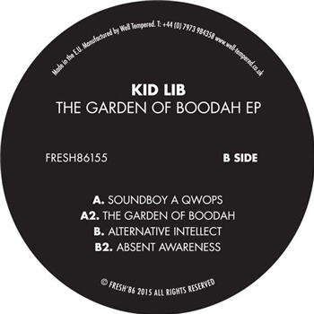 Kid Lib - The Garden Of Boodah EP - Fresh 86
