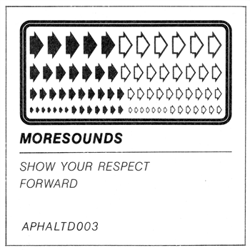 Moresounds - Show Your Respect (Hand Stamped 10") - (One Per Person) - Astrophonica