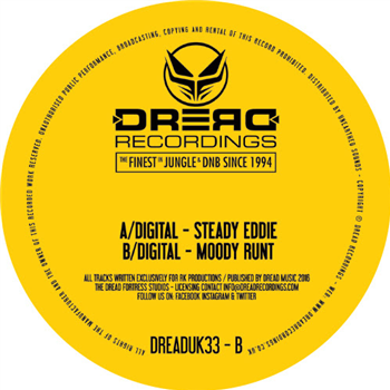 Digital - Steady Eddie EP - Dread Recordings