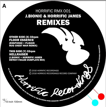 Horrific James / Digital, J.Bionic and Horrific James - HORRIFIC RECORDINGS