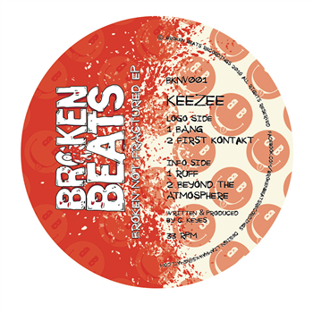 KeeZee – Broken Not Fractured EP - Broken Beat Recordings