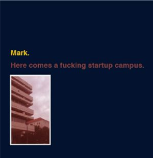 MARK - Here Comes A Fucking Startup Campus - A Colourful Storm