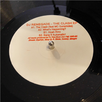 DJ Renegade - The Clash EP - 8205 Recordings