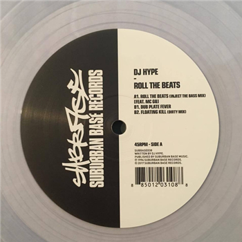 DJ HYPE - ROLL THE BEATS EP - SUBURBAN BASE RECORDS