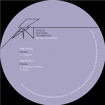 Photek - T Raenon (Remastered Edition)
- Applied Rhythmic Technology (ART) Photek - T Raenon (Remastered Edition)
- Applied Rhythmic Technology (ART)