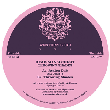 Dead Mans Chest - Throwing Shades EP [Plain Sleeve Repress] - Western Lore