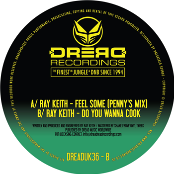 Ray Keith - Babylon Dread EP (2 x 12") - Dread Recordings