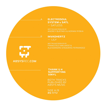 Electrosoul System & Satl / Invadhertz - Absys Records