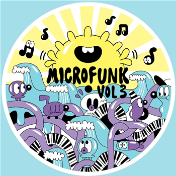 Microfunk EP Volume 3 - VA - [semi-clear turquoise vinyl] - Microfunk