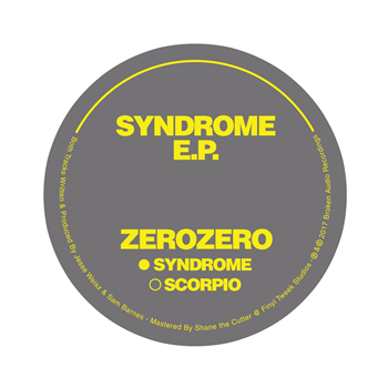 ZeroZero - Syndrome EP - Broken Audio Recordings ZeroZero - Syndrome EP - Broken Audio Recordings