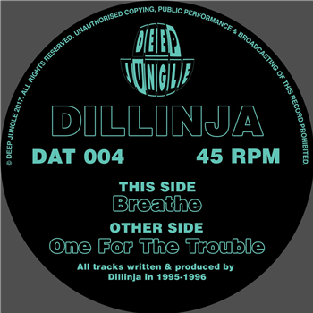Dillinja - (One Per Person) - Deep Jungle Records
