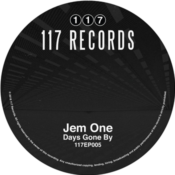 Jem One - Days Gone By [Clear & White Mixed Vinyl] - 117 Recordings