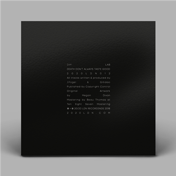 Ivy Lab - Death Dont Always Taste Good (2 X LP) (Incl Download Card) - 20/20 LDN Recordings