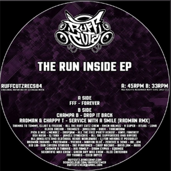 Ruff Cutz - The Run Inside EP - Ruff Cutz