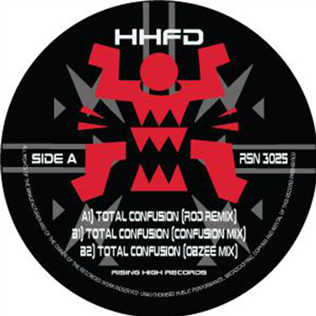 HHFD - TOTAL CONFUSION (2018 REMIXES) - Rising High Records