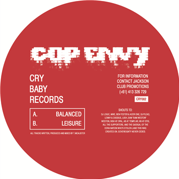 Cop Envy - Cry Baby Records