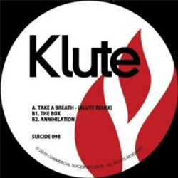 Klute - Take A Breath V.I.P [solid red vinyl] - Commercial Suicide