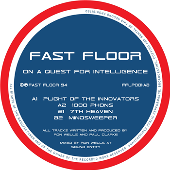 FAST FLOOR - A QUEST FOR INTELLIGENCE - 4 x LP - SOUND ENTITY RECORDS