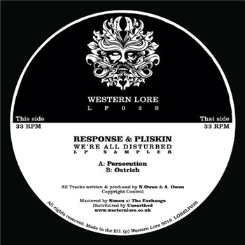 Response & Pliskin - We’re All Disturbed [LP Sampler] - Western Lore