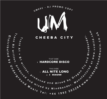 Cheeba City - Hardcore Disco - Underground Music