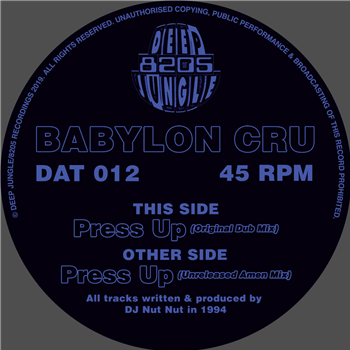 Babylon Cru - Press Up - Deep Jungle