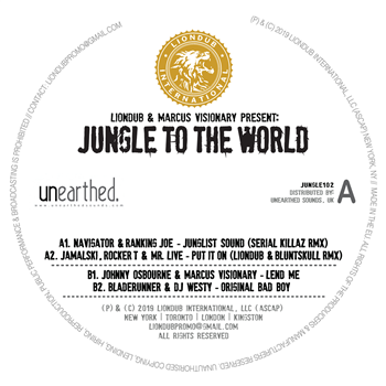 Various Artists - Liondub & Marcus Visionary Present: Jungle To The World 2 - Lion Dub