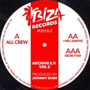 Johnny Dubs - Archives Vol 2 - Ibiza Records