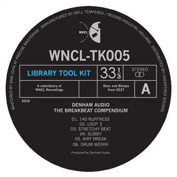 Denham Audio - The Breakbeat Compendium [10" Vinyl] - Library Tool Kit