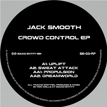 Jack Smooth - Crowd Control EP - SOUND ENTITY RECORDS