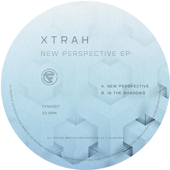 Xtrah - New Perspective EP [A/B side / clear vinyl] - Cyberfunk