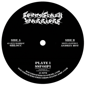 6BLOCC / ANDREY HOT - 42 GUN BADBOY / NICE & LOVELY (Small Hole Yellow Vinyl) - SOUNDCLASH WARRIORS 6BLOCC / ANDREY HOT - 42 GUN BADBOY / NICE & LOVELY (Small Hole Yellow Vinyl) - SOUNDCLASH WARRIORS