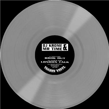 DJ Krome & Mr Time (Silver Vinyl) - Tearin Vinyl