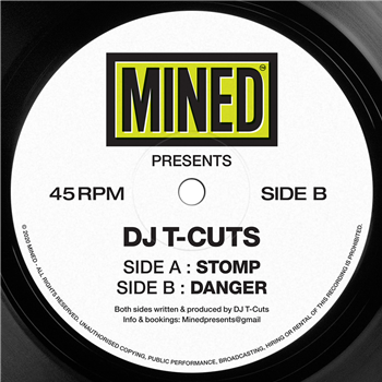 DJ T-CUTS - MINED001 - Mined