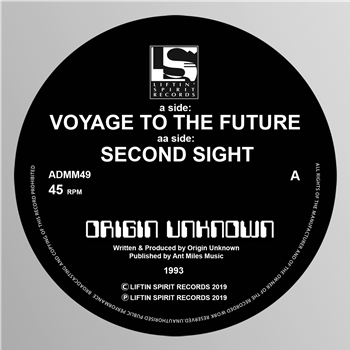 Origin Unknown - Voyage to the Future - Liftin Spirit Records