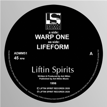 Liftin Spirits - Warp One’ b/w ‘Lifeform (1998) - Liftin Spirit Records