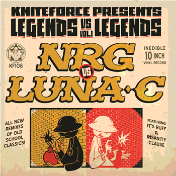 NRG Vs Luna-C - Legends Vs Legends Volume 1 EP - Kniteforce Records