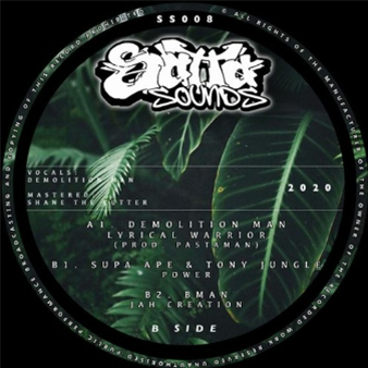 DEMOLITION MAN - PASTAMAN - SUPA APE & TONY JUNGLE - Satta Sounds DEMOLITION MAN - PASTAMAN - SUPA APE & TONY JUNGLE - Satta Sounds